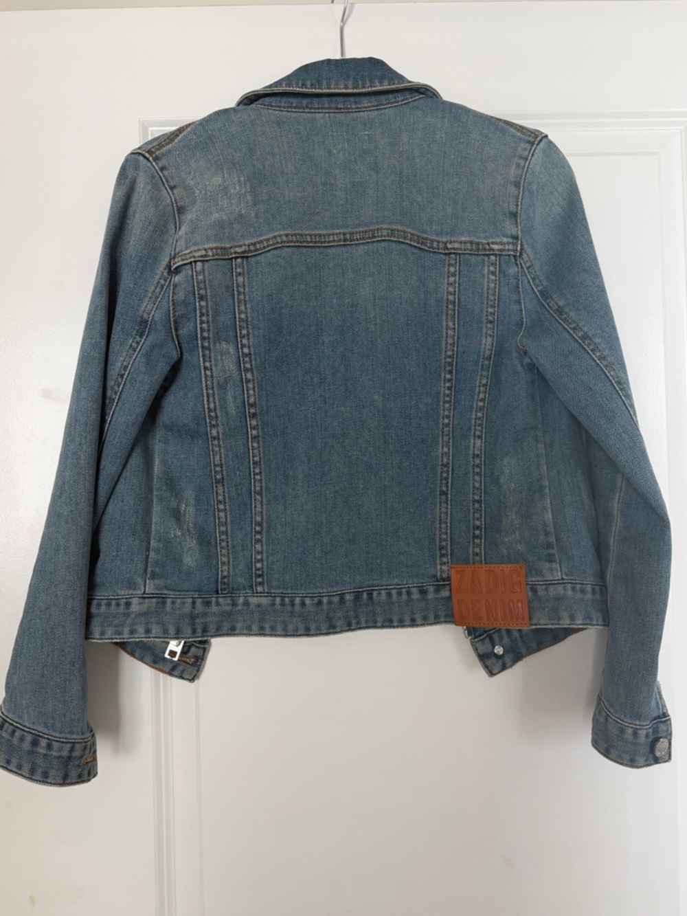 Zadig & Voltaire Classic Blue Denim Jacket - Picture 2 of 4